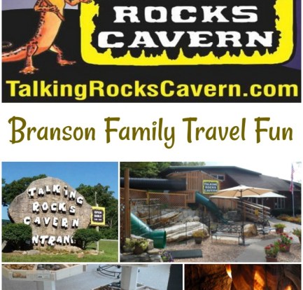 Branson Family Travel Fun at Talking Rocks Cavern