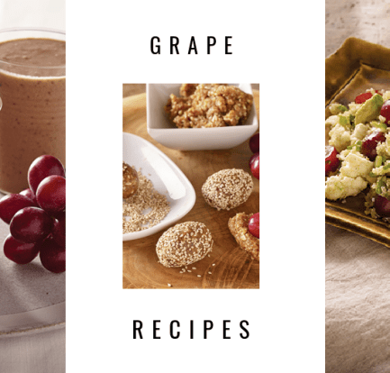 Grape Recipes: No-Bake Energy Bites, Smoothies and Salads