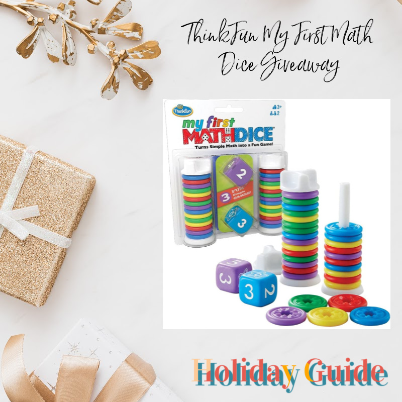 Making Math Fun with ThinkFun My First Math Dice Review & Giveaway