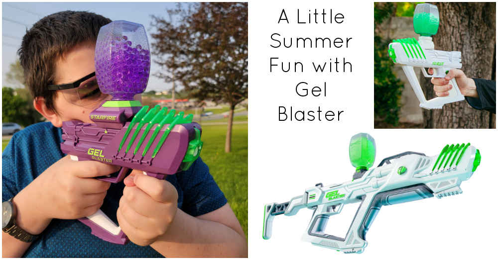 A Little Summer Fun with Gel Blaster