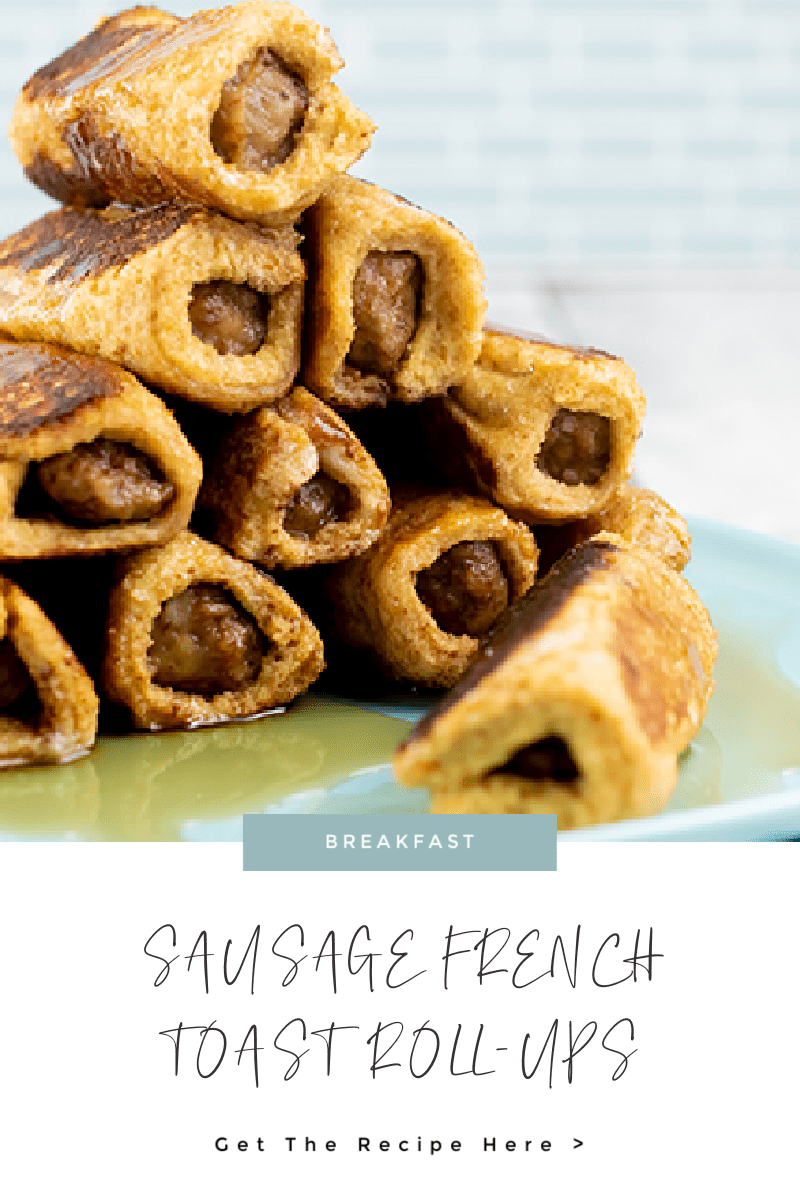 Twisting Up Breakfast with Sausage French Toast Roll-Ups Recipe