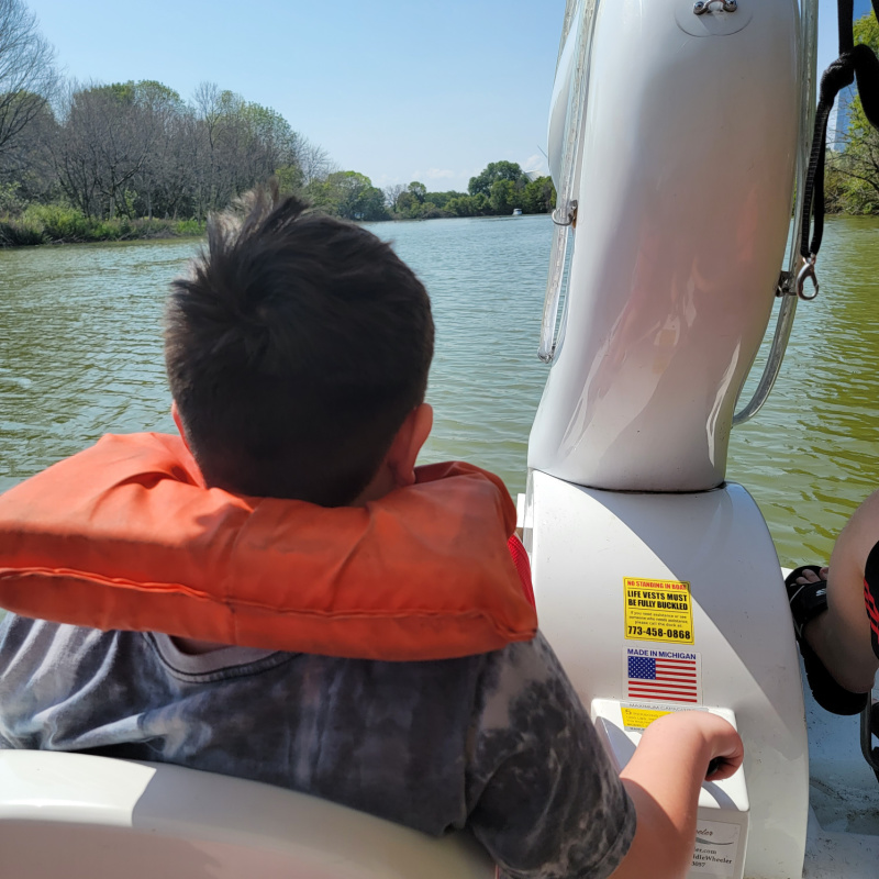 Swan Boat Rental Experience - Veterans Park in Milwaukee, WI