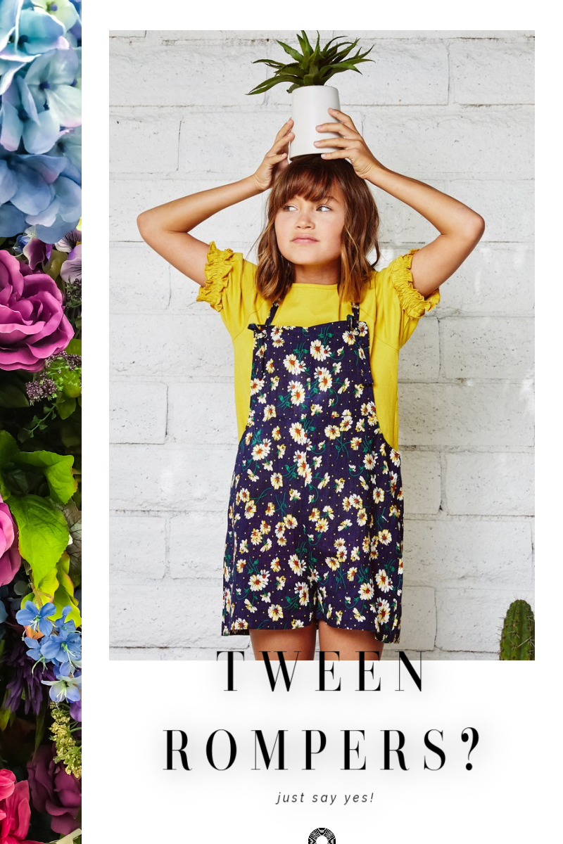 Why Every Tween Girl Needs Rompers in Her Wardrobe